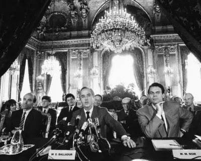 Édouard Balladur, French PM defeated by Chirac, dies at 97