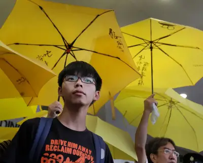 Hong Kong activist Joshua Wong pleads guilty to foreign sanctions plot