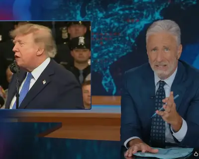 Jon Stewart Slams Trump's 'Relentless Denial of Reality' in August Recap