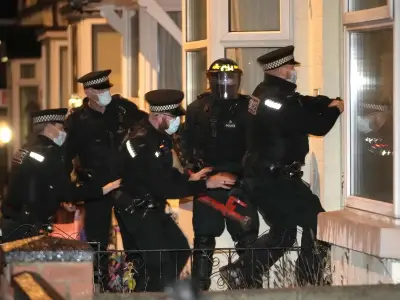 Met Police officer stabbed as 17 arrested in major organised crime raids