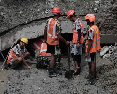 Nepal rescuers save two workers from tunnel nine days after flood