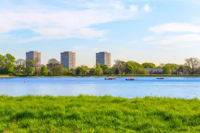 New walking path opens at Stoke Newington West Reservoir