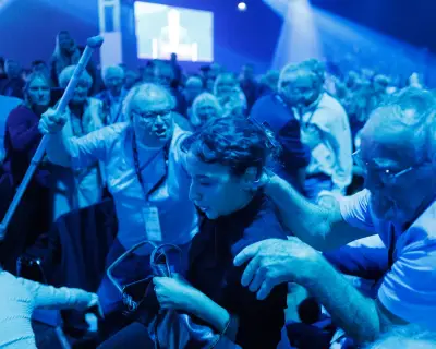Reform UK conference hit by donations scandal and violence