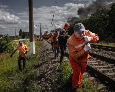 Russia's rail attacks kill six as Ukraine war enters new phase