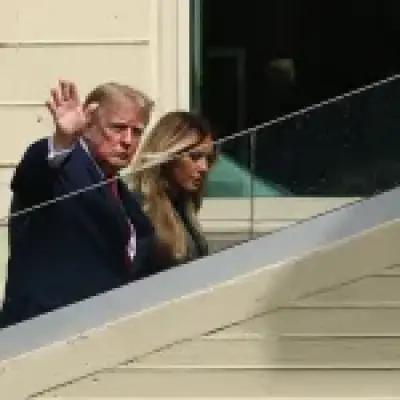 Trump says Melania is with him 'in spirit' during Ireland trip