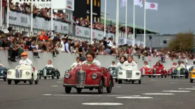 Weekend in Photos: Pedal Cars, Tram Bowling, and Global Protests