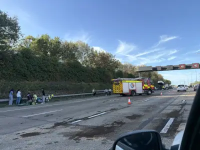 Woman released after M25 drink-driving arrest in Surrey crash