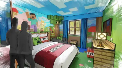 World's first Minecraft hotel to open at Chessington in 2027