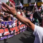 76-year-old charged over face mask at Portsmouth protest