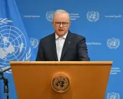 Albanese launches UN Security Council bid, names McKenna to NY post