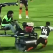 Andros Townsend run over by pitch roller in Thai league escape