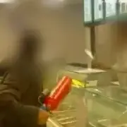 Bystander uses fire extinguisher to confront knifeman in Birmingham takeaway