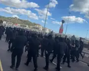 Dover protesters condemned by minister over 'costumes' blockade