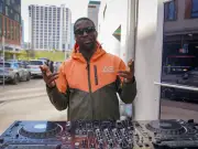 Jay Sean surprises fans at DJ Ag's garden set in Harrow