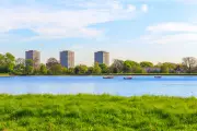 New walking path opens at Stoke Newington West Reservoir