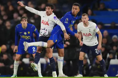 Chelsea 0-2 Tottenham: Palmer sent off as Blues lose at Bridge