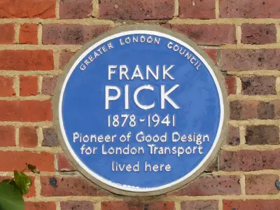 Frank Pick's Hampstead Home Honoured with Blue Plaque for Tube Legacy