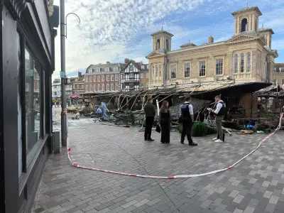 Kingston Market Fire: Historic Square Shut Indefinitely After Blaze