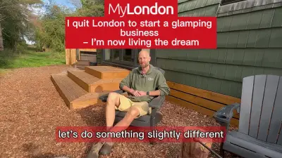 London couple swap corporate jobs for Wiltshire vineyard and glamping life