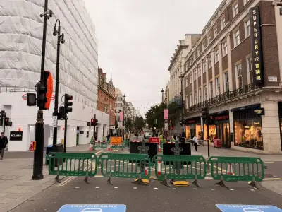 Oxford Street pedestrianised: cars, bikes and buses banned from today