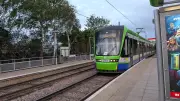 Croydon tram services suspended after road collision