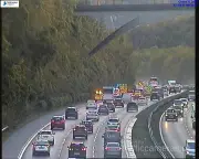 M25 vehicle fire shuts all lanes between Orpington and M26