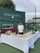 MasterChef finalist cooks feast for Highgate tennis club fundraiser