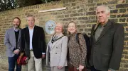 New Andrew Marvell plaque unveiled on Highgate Hill