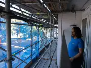 Scaffolding at Islington tower block sparks security fears