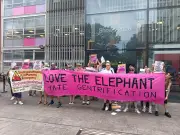 UAL staff and students protest new LCC building plans